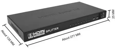 Сплиттер аудио-видео Premier 5-872-8 HDMI f/8xHDMI f черный - фото 5