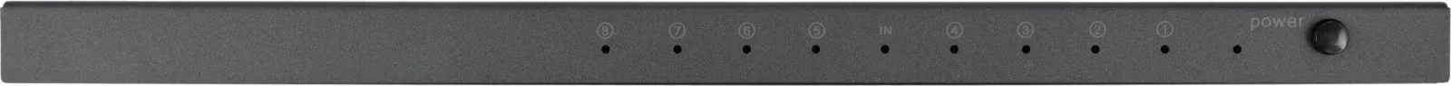 Сплиттер аудио-видео Premier 5-872-8V2 HDMI f/8xHDMI f черный - фото 7