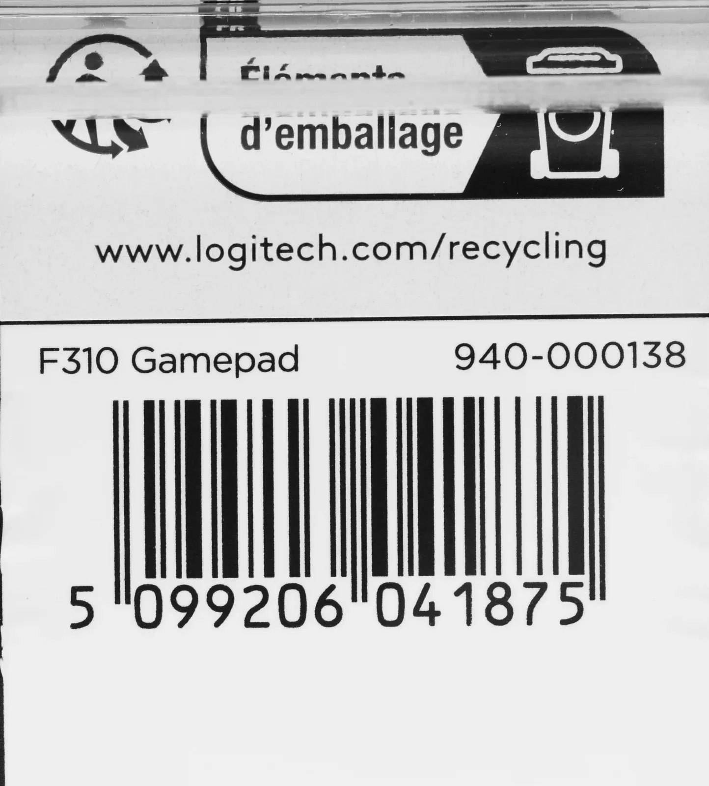 Геймпад Logitech F310 синий/черный USB 940-000138 - фото 6