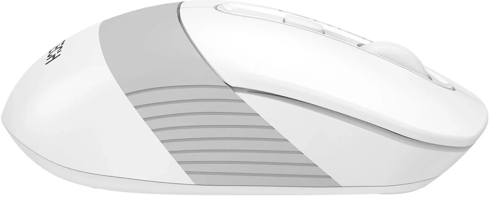 Мышь A4Tech Fstyler FB10CS белый/серый оптическая 2000dpi silent беспров. BT/Radio USB 4but FB10CS USB GRAYISH WHITE - фото 7