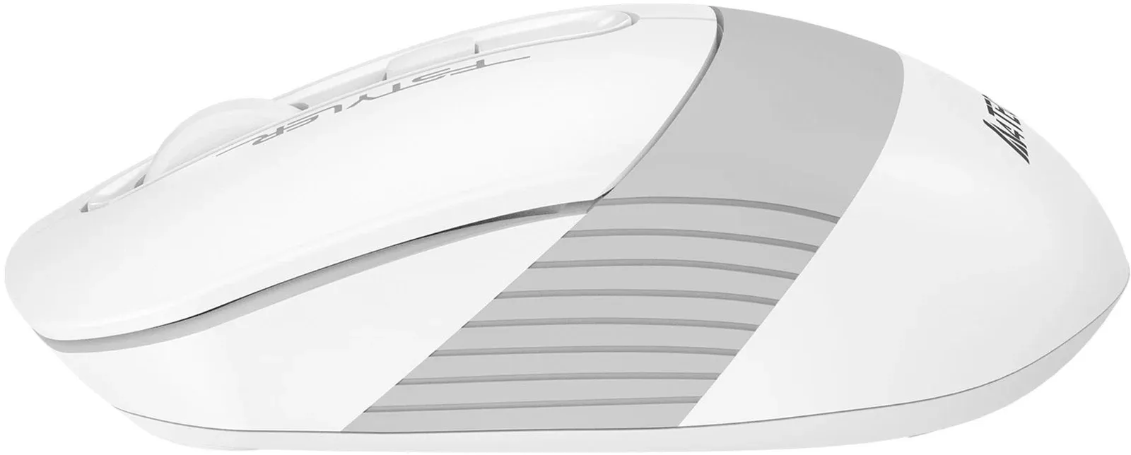 Мышь A4Tech Fstyler FB10CS белый/серый оптическая 2000dpi silent беспров. BT/Radio USB 4but FB10CS USB GRAYISH WHITE - фото 8