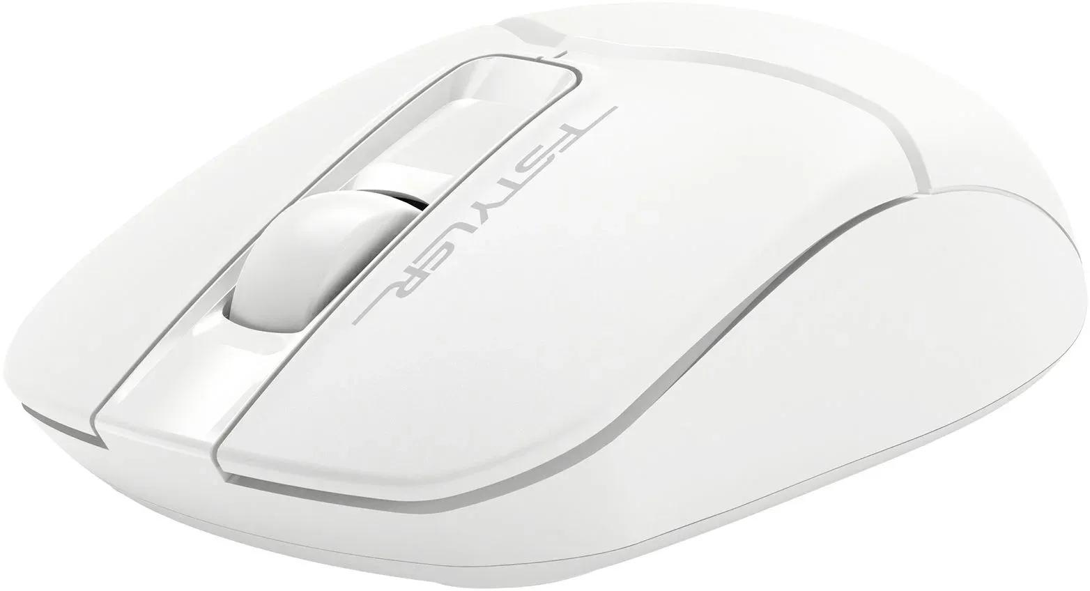 Мышь A4Tech Fstyler FB12S белый оптическая 1200dpi silent беспров. BT/Radio USB 2but FB12S USB WHITE - фото 3