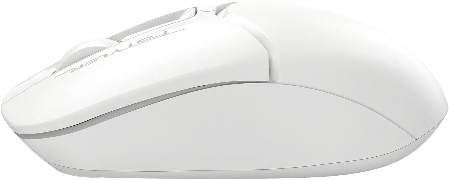 Мышь A4Tech Fstyler FB12S белый оптическая 1200dpi silent беспров. BT/Radio USB 2but FB12S USB WHITE - фото 7