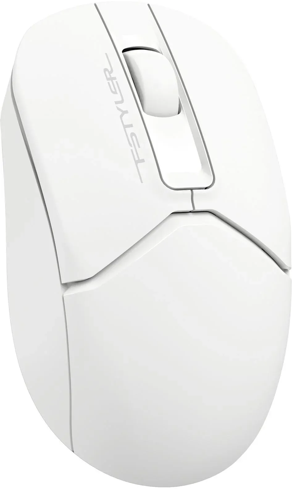 Мышь A4Tech Fstyler FB12S белый оптическая 1200dpi silent беспров. BT/Radio USB 2but FB12S USB WHITE - фото 8