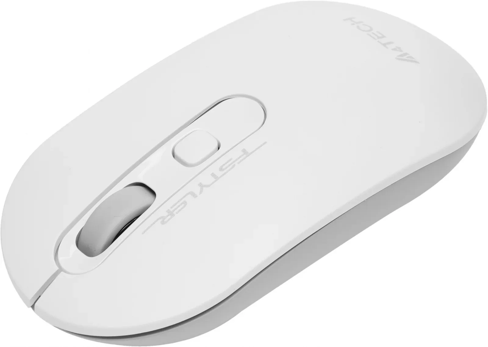 Мышь A4Tech Fstyler FG20S белый/серый оптическая 2000dpi silent беспров. USB для ноутбука 3but FG20S USB WHITE - фото 5