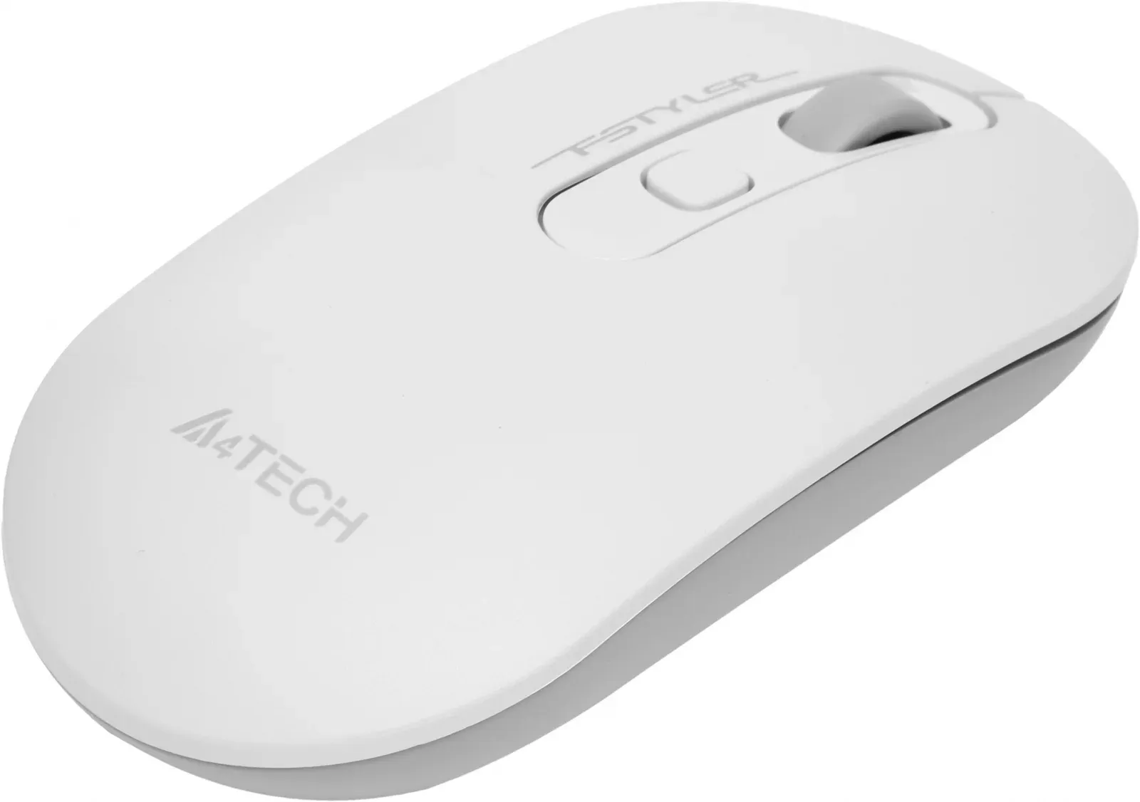Мышь A4Tech Fstyler FG20S белый/серый оптическая 2000dpi silent беспров. USB для ноутбука 3but FG20S USB WHITE - фото 8