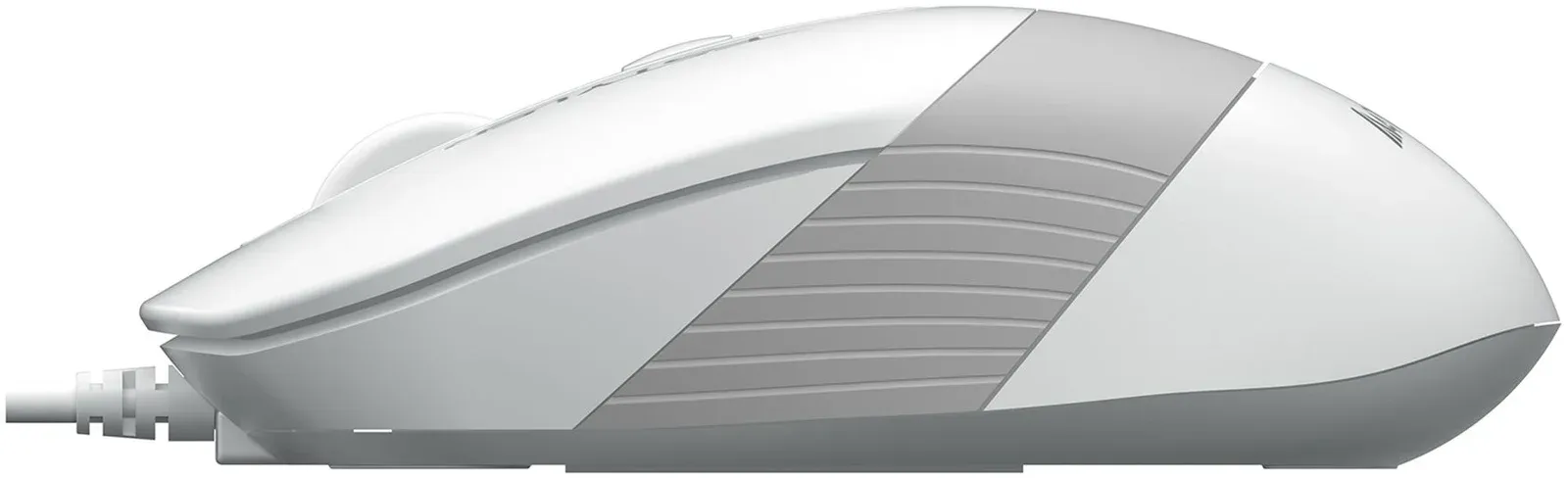 Мышь A4Tech Fstyler FM10S белый/серый оптическая 1600dpi silent USB 3but FM10S USB WHITE - фото 4