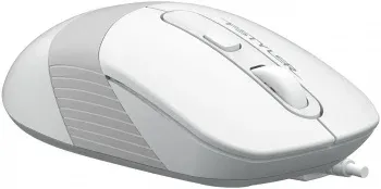 Мышь A4Tech Fstyler FM10S белый/серый оптическая 1600dpi silent USB 3but FM10S USB WHITE - фото 7
