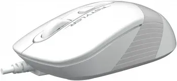 Мышь A4Tech Fstyler FM10S белый/серый оптическая 1600dpi silent USB 3but FM10S USB WHITE - фото 8