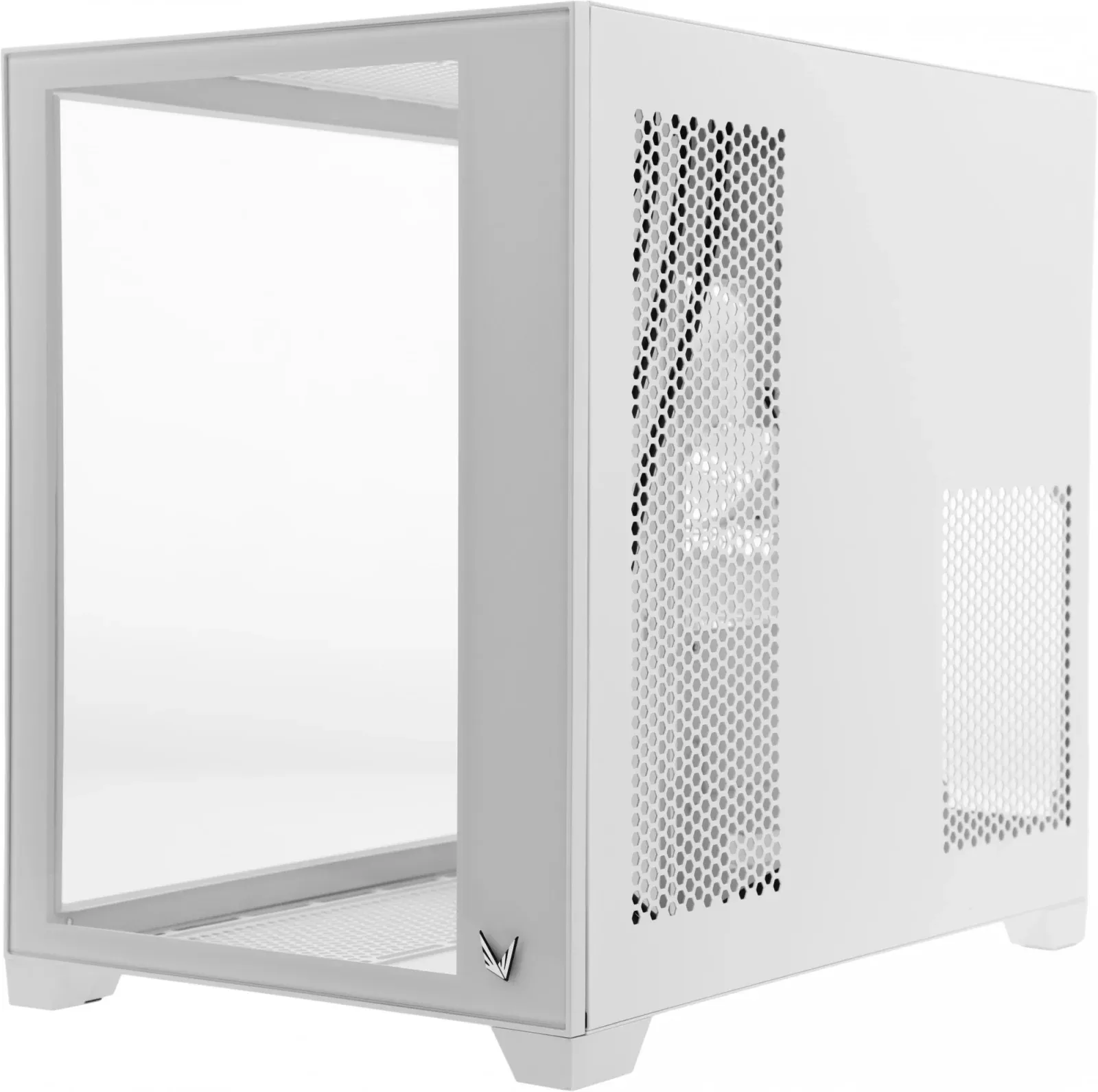 Корпус Formula Crystal Z5 TG белый без БП mATX 11x120mm 2xUSB2.0 1xUSB3.0 audio bott PSU - фото 6