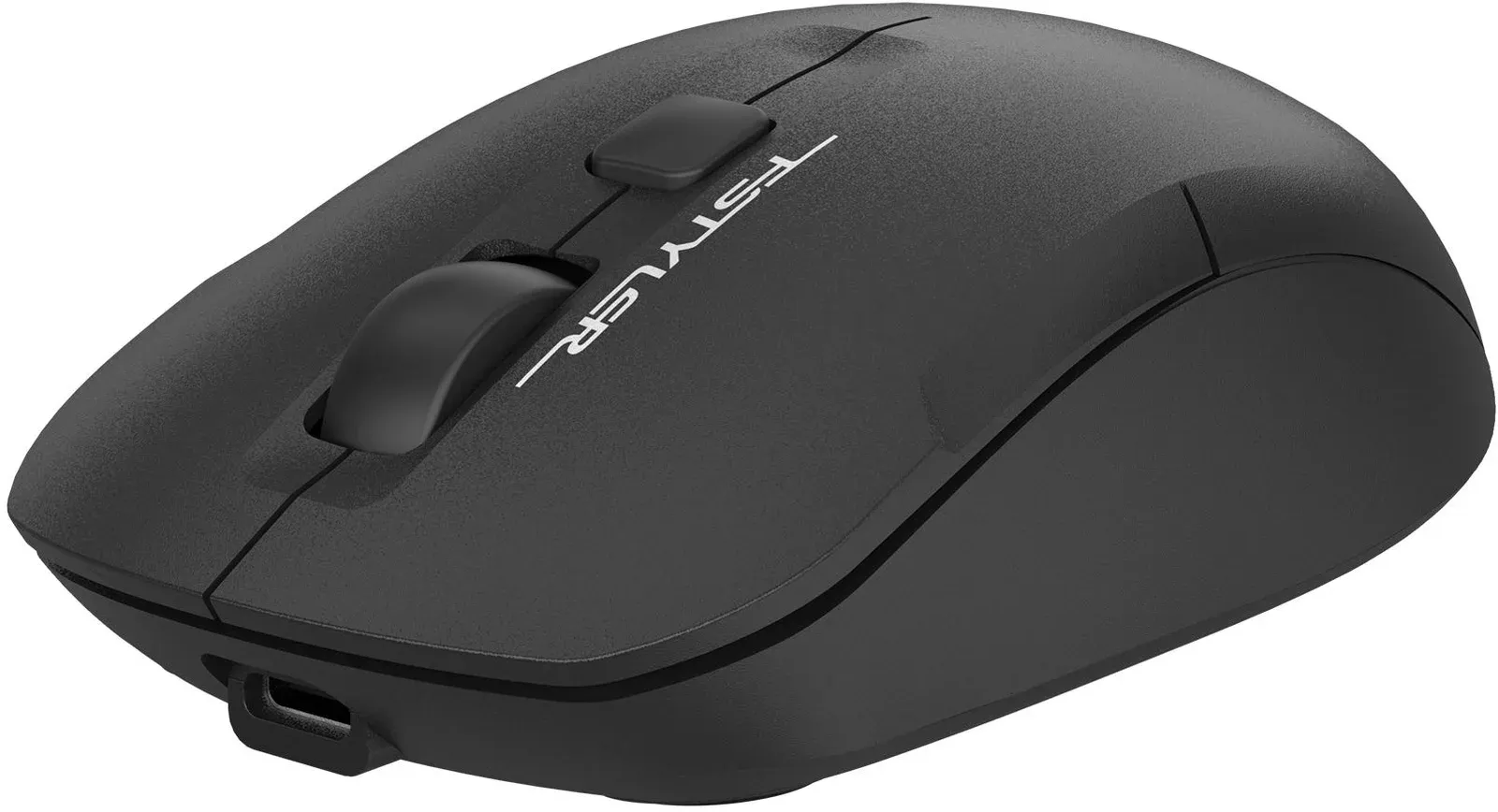 Мышь A4Tech Fstyler FG16C Air черный оптическая 2000dpi беспров. USB для ноутбука 4but FG16C AIR BLACK - фото 5