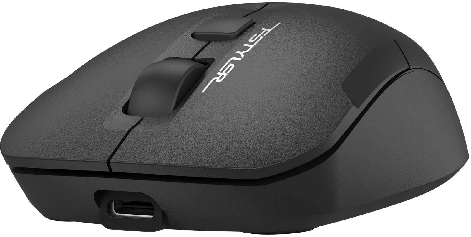 Мышь A4Tech Fstyler FG16C Air черный оптическая 2000dpi беспров. USB для ноутбука 4but FG16C AIR BLACK - фото 7