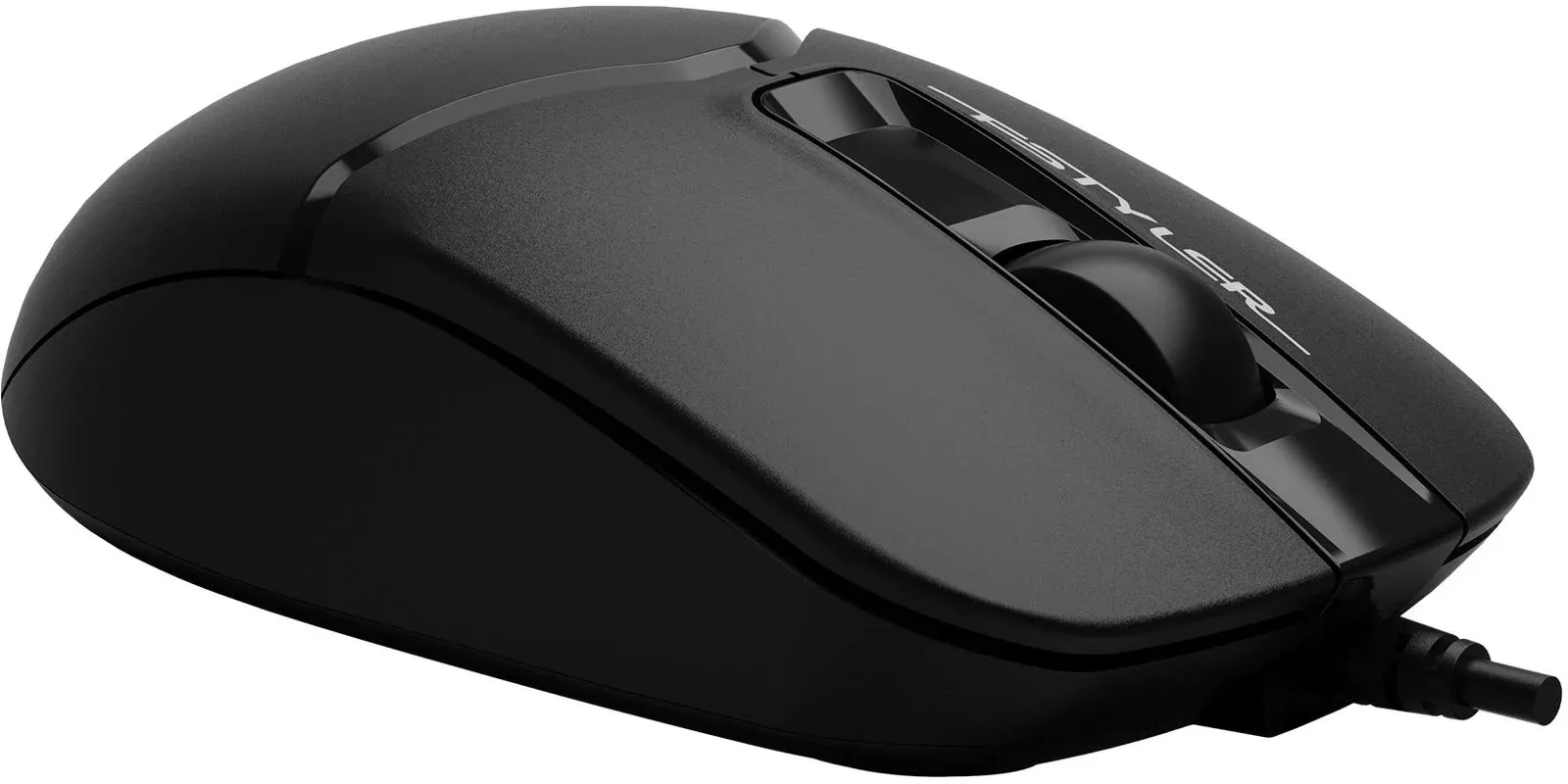 Мышь A4Tech Fstyler FM12T черный оптическая 1200dpi USB для ноутбука 2but FM12T BLACK - фото 4