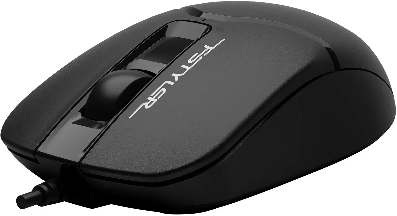Мышь A4Tech Fstyler FM12T черный оптическая 1200dpi USB для ноутбука 2but FM12T BLACK - фото 5