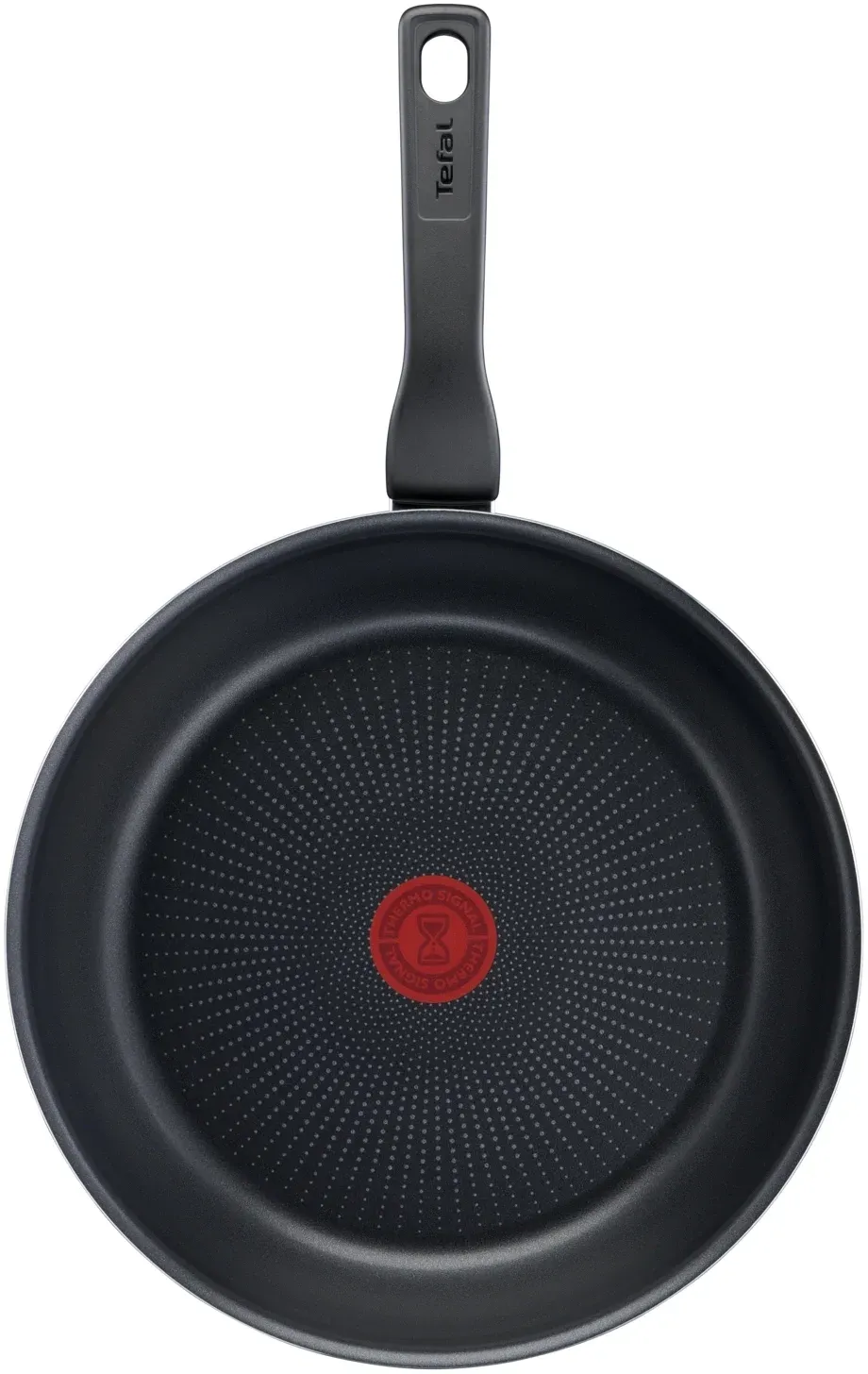 Сковорода Tefal Force 4218026 круглая 26см покрытие: антипригарное ручка несъемная без крышки черный 9100048316 - фото 2
