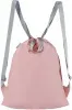 СумкаДА Ninetygo MANHATTAN TYVEK DRAWSTRING 2117 40x45 5л. 0.22кг. полиэстер розовый, 5 л - фото 5