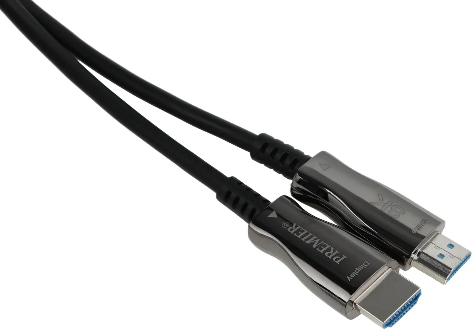 Кабель соединительный аудио-видео Premier 5-806 50.0 HDMI m/HDMI m 50м. позолоч.конт. черный - фото 6