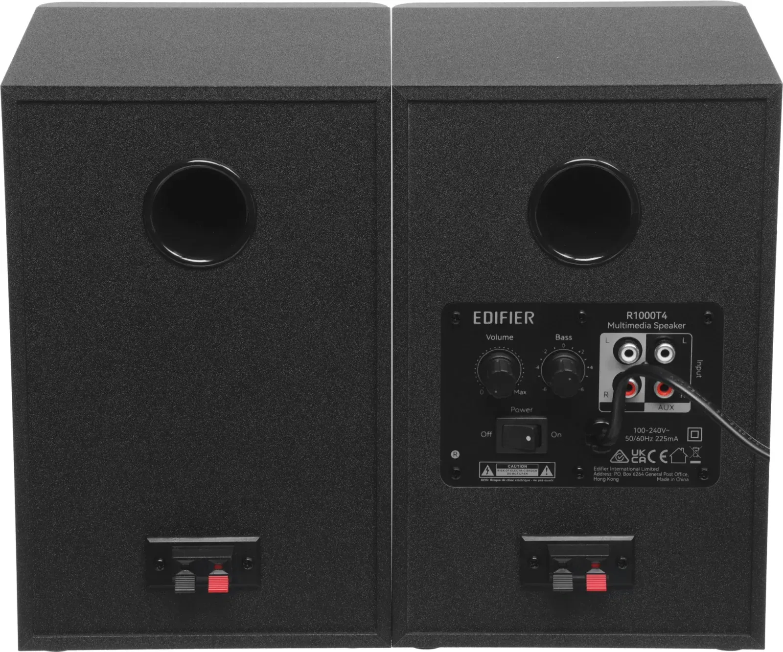 Колонки Edifier R1000T4 2.0 черный 24Вт - фото 3