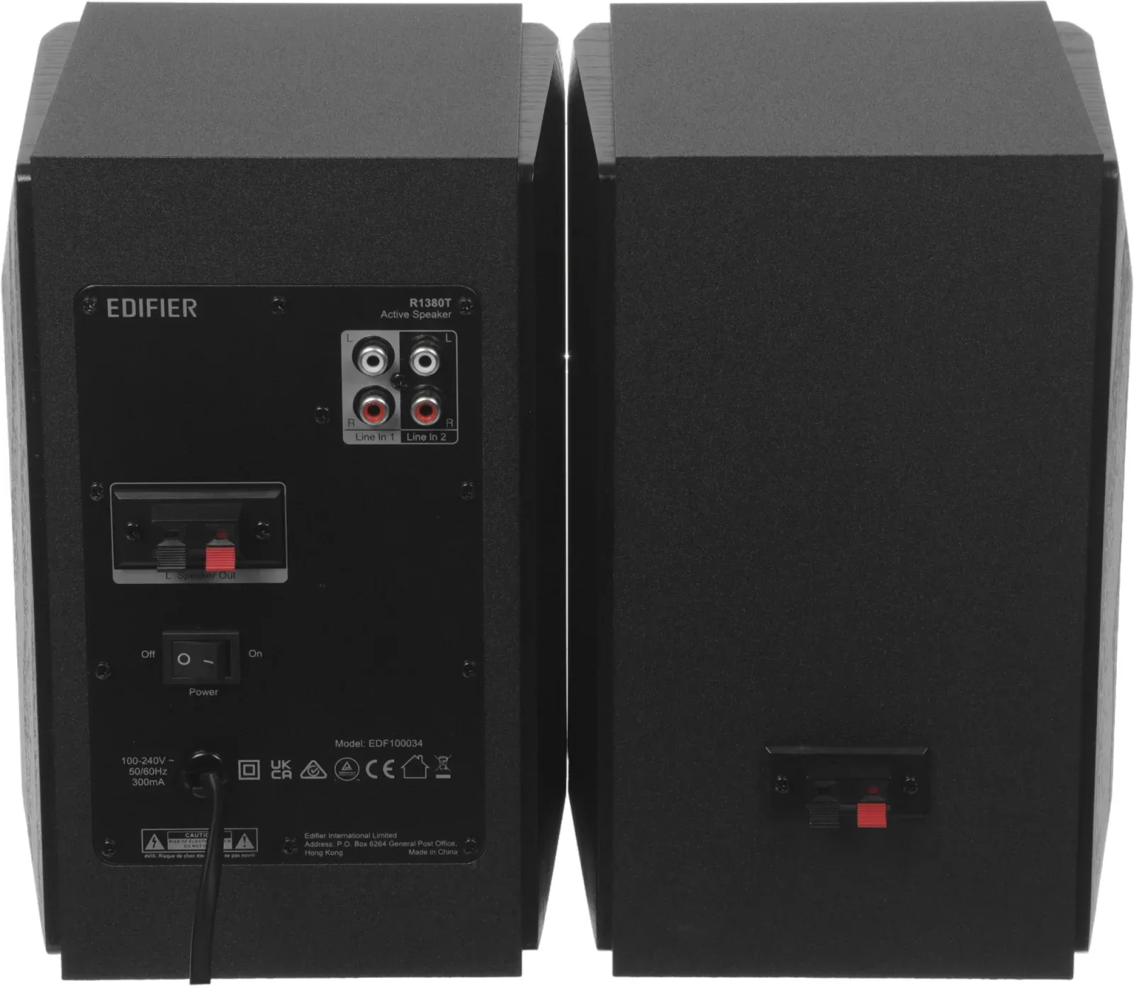 Колонки Edifier R1380T 2.0 черный 42Вт - фото 4