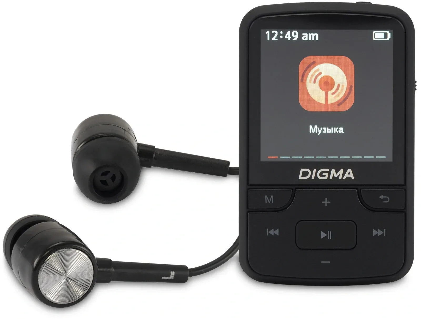 Плеер Hi-Fi Flash Digma Z5 BT 16Gb черный/1.54/FM/microSD/microSDHC/clip - фото 2