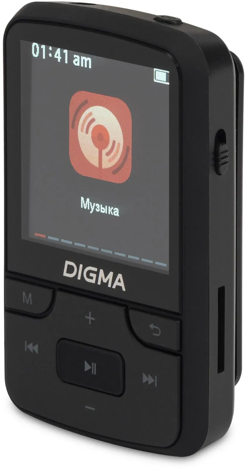 Плеер Hi-Fi Flash Digma Z5 BT 16Gb черный/1.54/FM/microSD/microSDHC/clip - фото 4