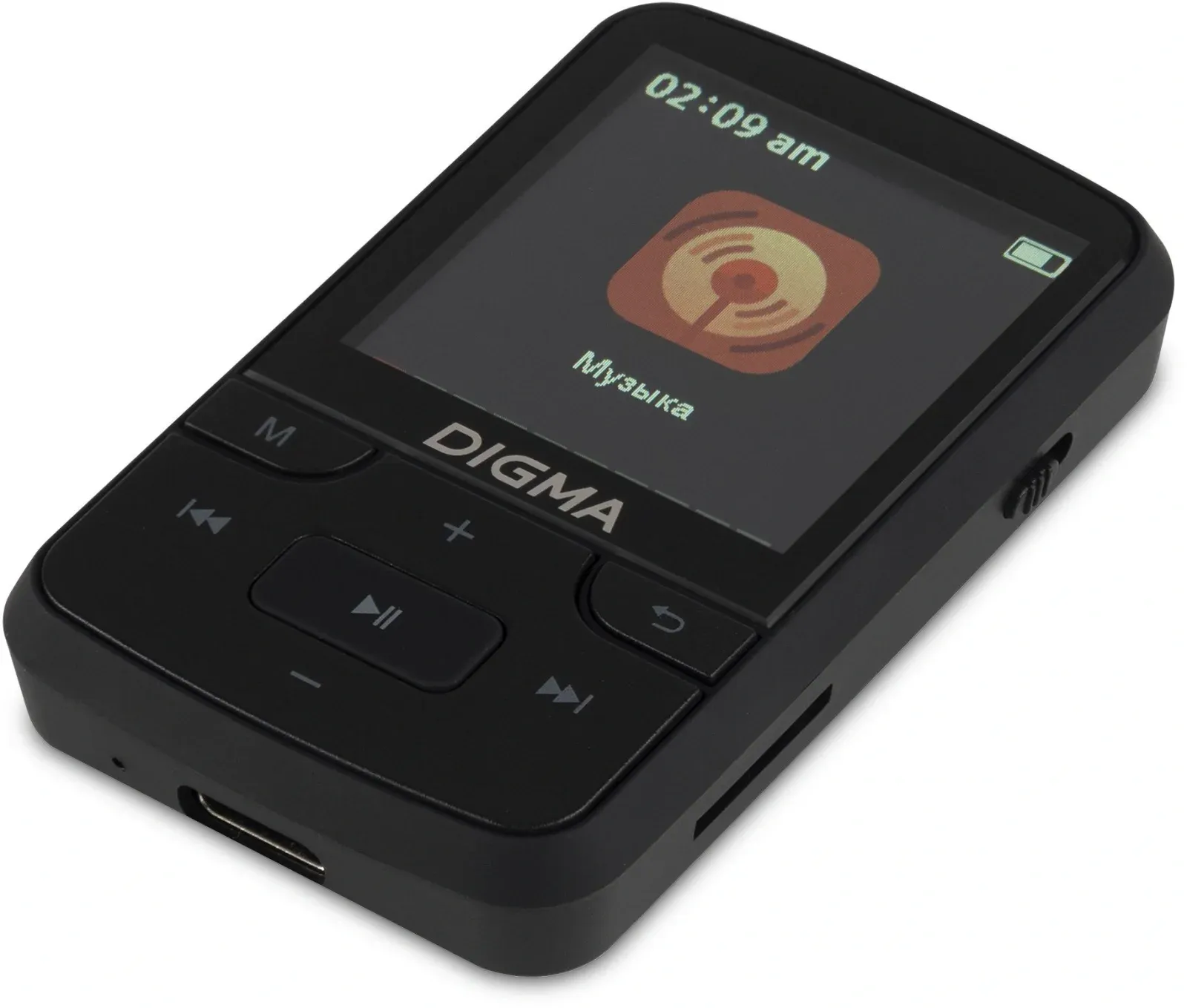 Плеер Hi-Fi Flash Digma Z5 BT 16Gb черный/1.54/FM/microSD/microSDHC/clip - фото 7