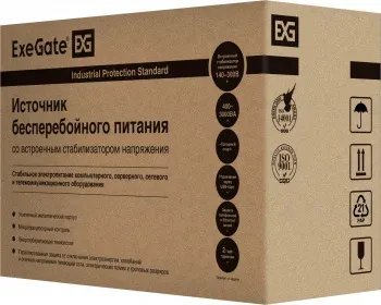 Источник бесперебойного питания Exegate Power Back EP285537RUS 270Вт 450ВА черный - фото 8