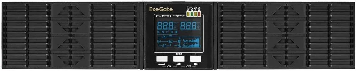 Источник бесперебойного питания Exegate PowerExpert EX293050RUS 3000Вт 3000ВА черный - фото 2