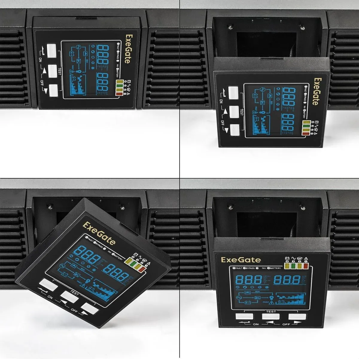 Источник бесперебойного питания Exegate PowerExpert EX293050RUS 3000Вт 3000ВА черный - фото 5