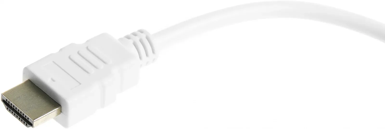Переходник аудио-видео Premier 5-983 HDMI m/VGA f/Jack 3.5 f 0.15м. белый - фото 3
