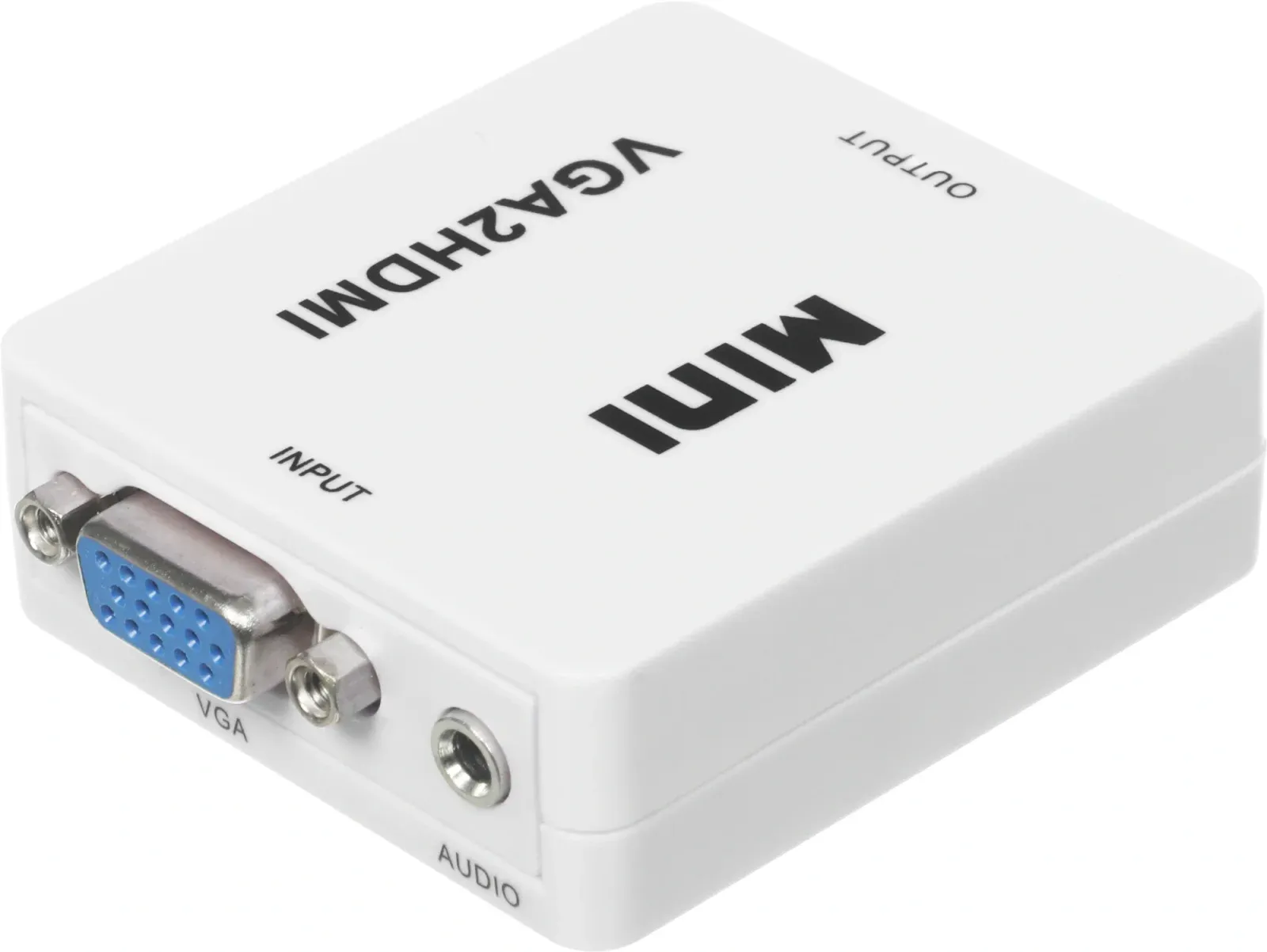 Переходник аудио-видео Premier 5-982 VGA f/HDMI f/Jack 3.5 m белый - фото 5