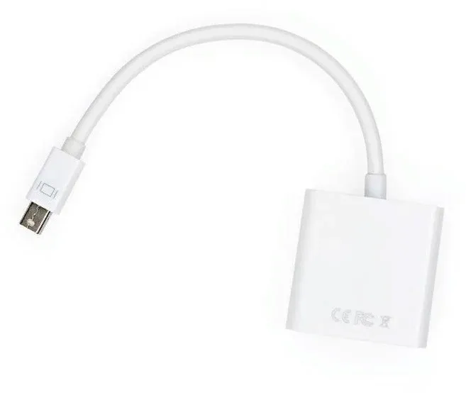 Переходник видео Premier 6-912 miniDisplayport m/VGA f 0.15м. белый - фото 3