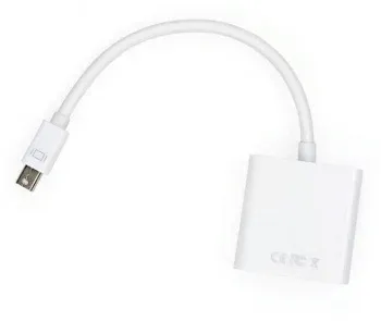 Переходник видео Premier 6-912 miniDisplayport m/VGA f 0.15м. белый - фото 7