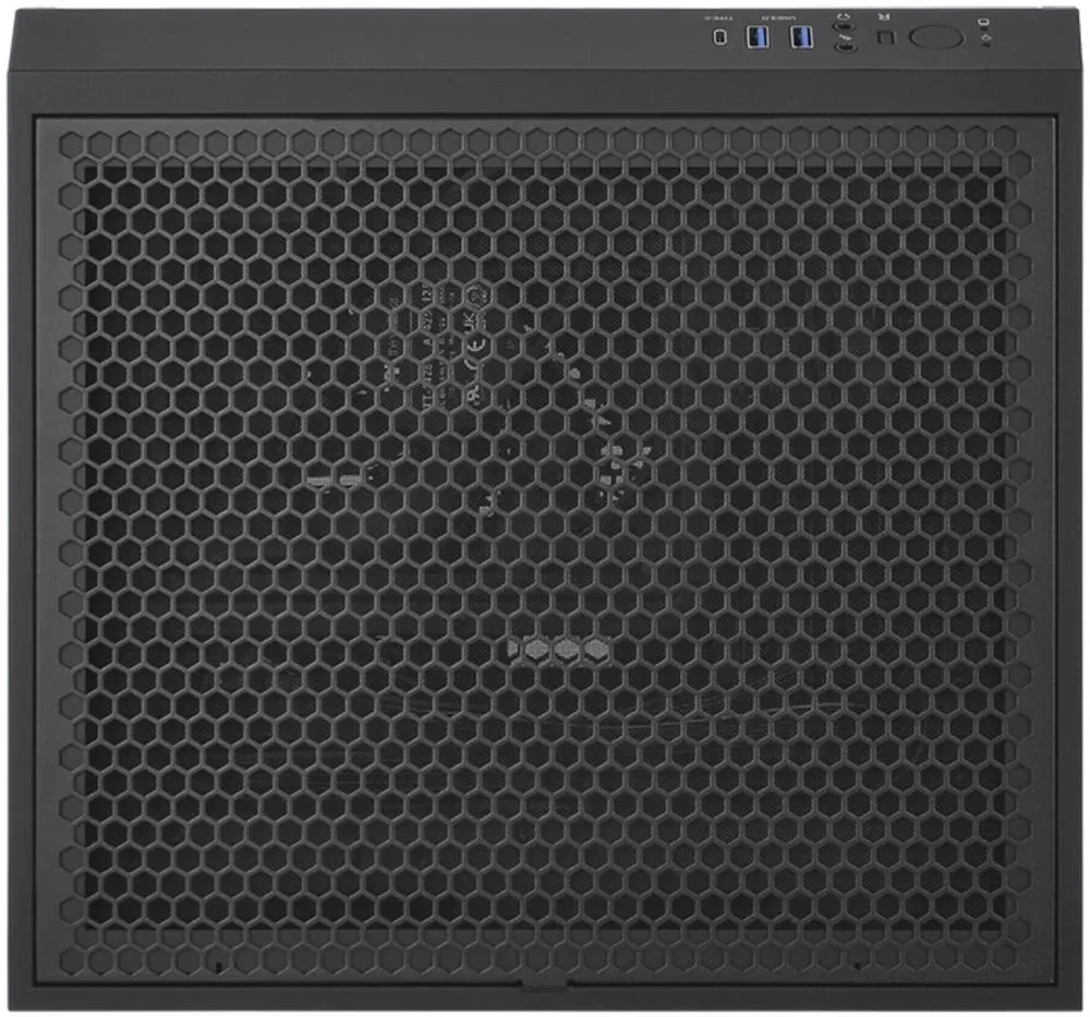Корпус Thermaltake The Tower 200 черный без БП miniITX 6x120mm 4x140mm 2xUSB3.0 audio bott PSU - фото 3