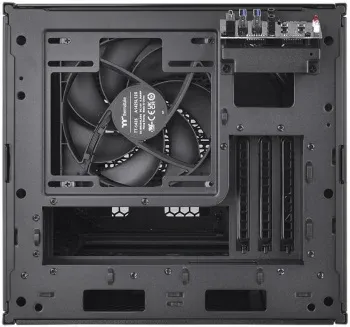 Корпус Thermaltake The Tower 200 черный без БП miniITX 6x120mm 4x140mm 2xUSB3.0 audio bott PSU - фото 8
