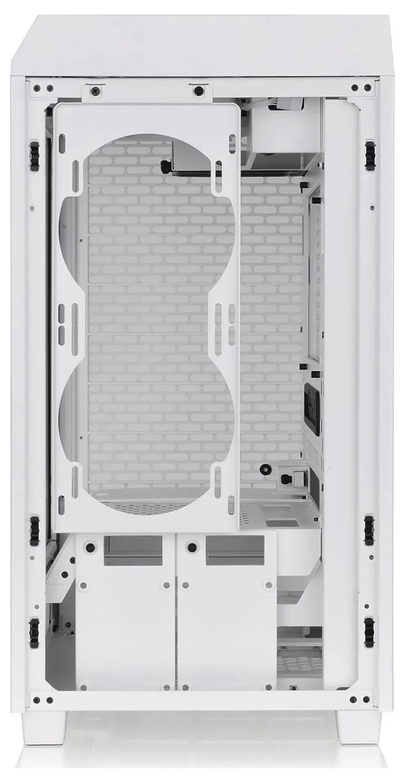 Корпус Thermaltake The Tower 200 белый без БП miniITX 6x120mm 4x140mm 2xUSB3.0 audio bott PSU - фото 4