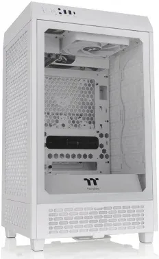 Корпус Thermaltake The Tower 200 белый без БП miniITX 6x120mm 4x140mm 2xUSB3.0 audio bott PSU - фото 7