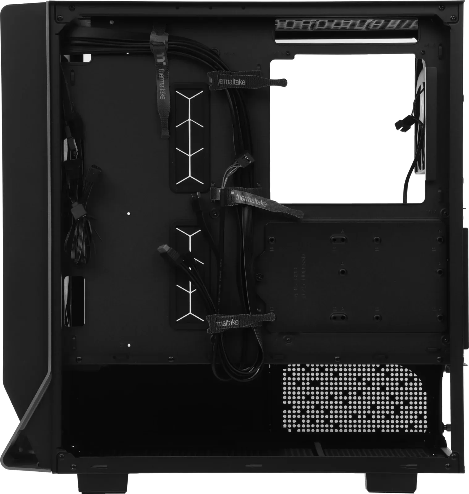 Корпус Thermaltake Ceres 300 TG ARGB черный без БП ATX 7x140mm 5x180mm 2xUSB3.0 audio bott PSU - фото 7