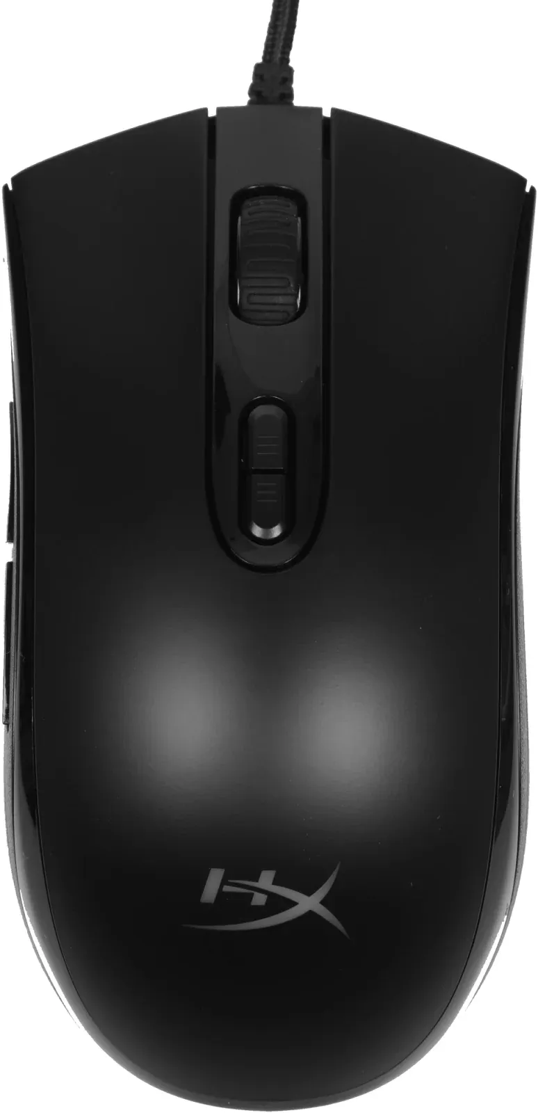 Мышь HyperX Pulsefire Core черный оптическая 6200dpi USB 6but 4P4F8AA - фото 4