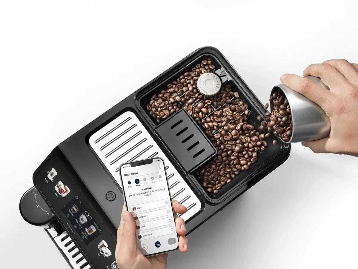 Кофемашина Delonghi ECAM450.86.T 1450Вт черный/серебристый - фото 2
