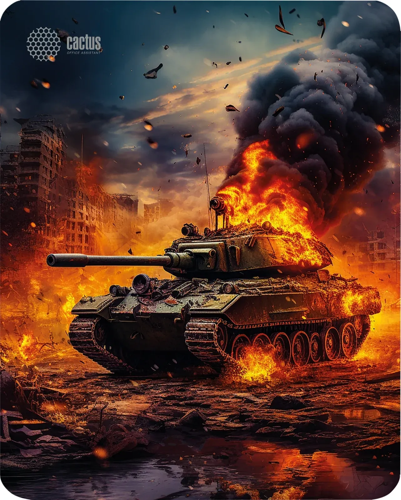 Аксессуары CACTUS Burning tank рисунок