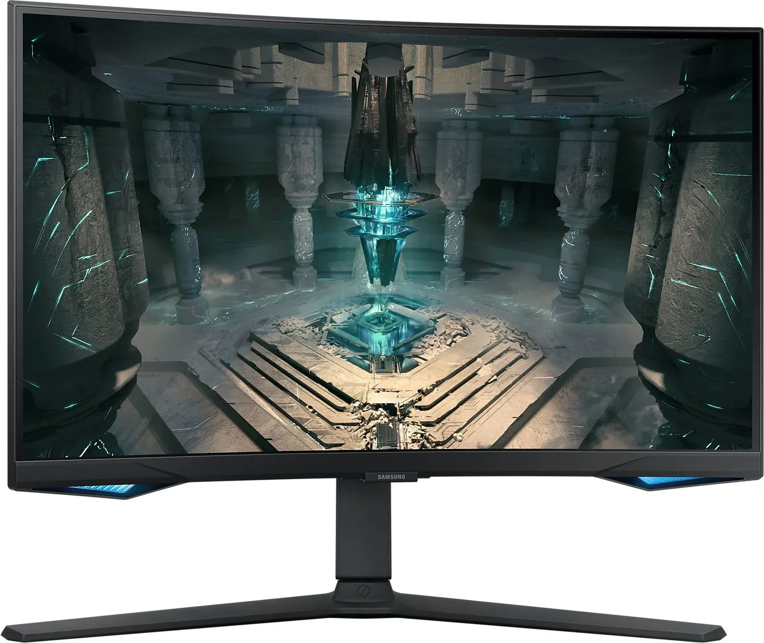 Монитор Samsung 27 Odyssey G6 S27BG650EI черный VA LED 16:9 HDMI M/M полуматовая HAS Piv 350cd 178гр/178гр 2560x1440 240Hz FreeSync Premium Pro DP 2K USB 6.4кг - фото 5