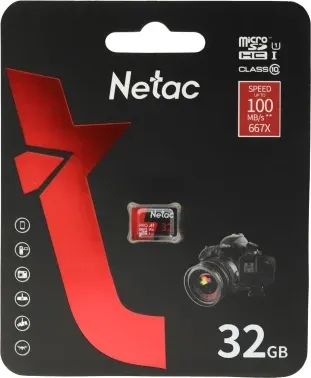 Флеш карта microSDHC 32GB Netac NT02P500PRO-032G-S P500 Extreme Pro w/o adapter - фото 7