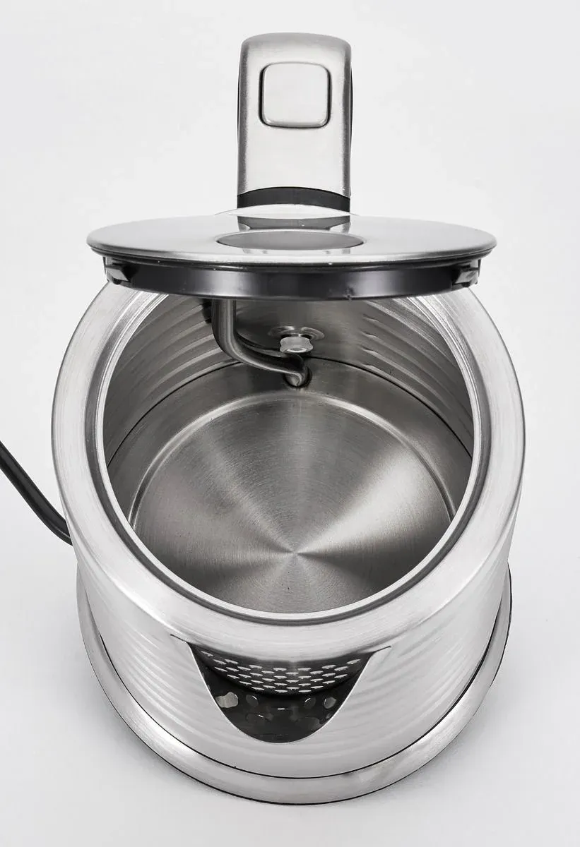 Чайник электрический Profi Cook PC-WKS 1119 1.7л. 2200Вт нержавеющая сталь корпус: металл/пластик 501119 - фото 2
