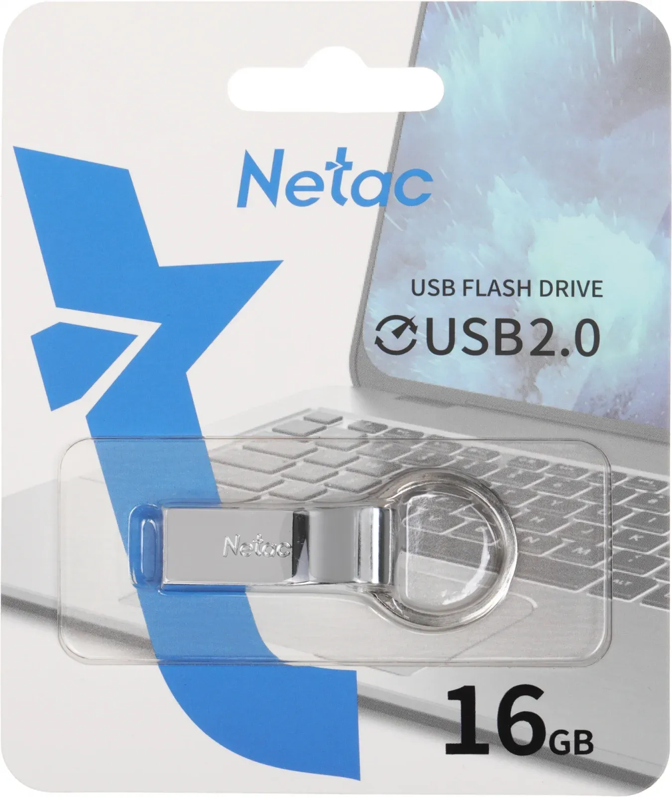 Флеш Диск Netac 16GB U275 NT03U275N-016G-20SL USB2.0 серебристый, 16 ГБ - фото 6