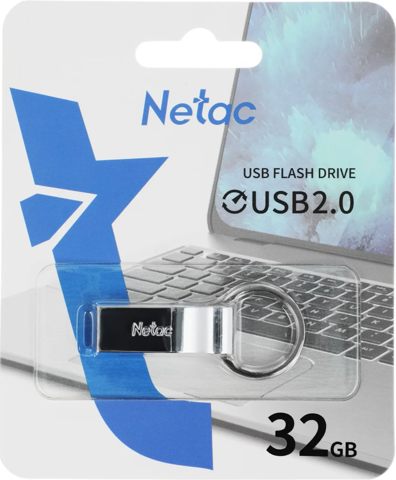 Флеш Диск Netac 32GB U275 NT03U275N-032G-20SL USB2.0 серебристый, 32 ГБ - фото 6