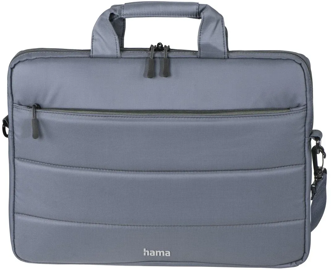 Сумка для ноутбука 13.3 Hama Toronto серый/голубой нейлон 00216567 - фото 1
