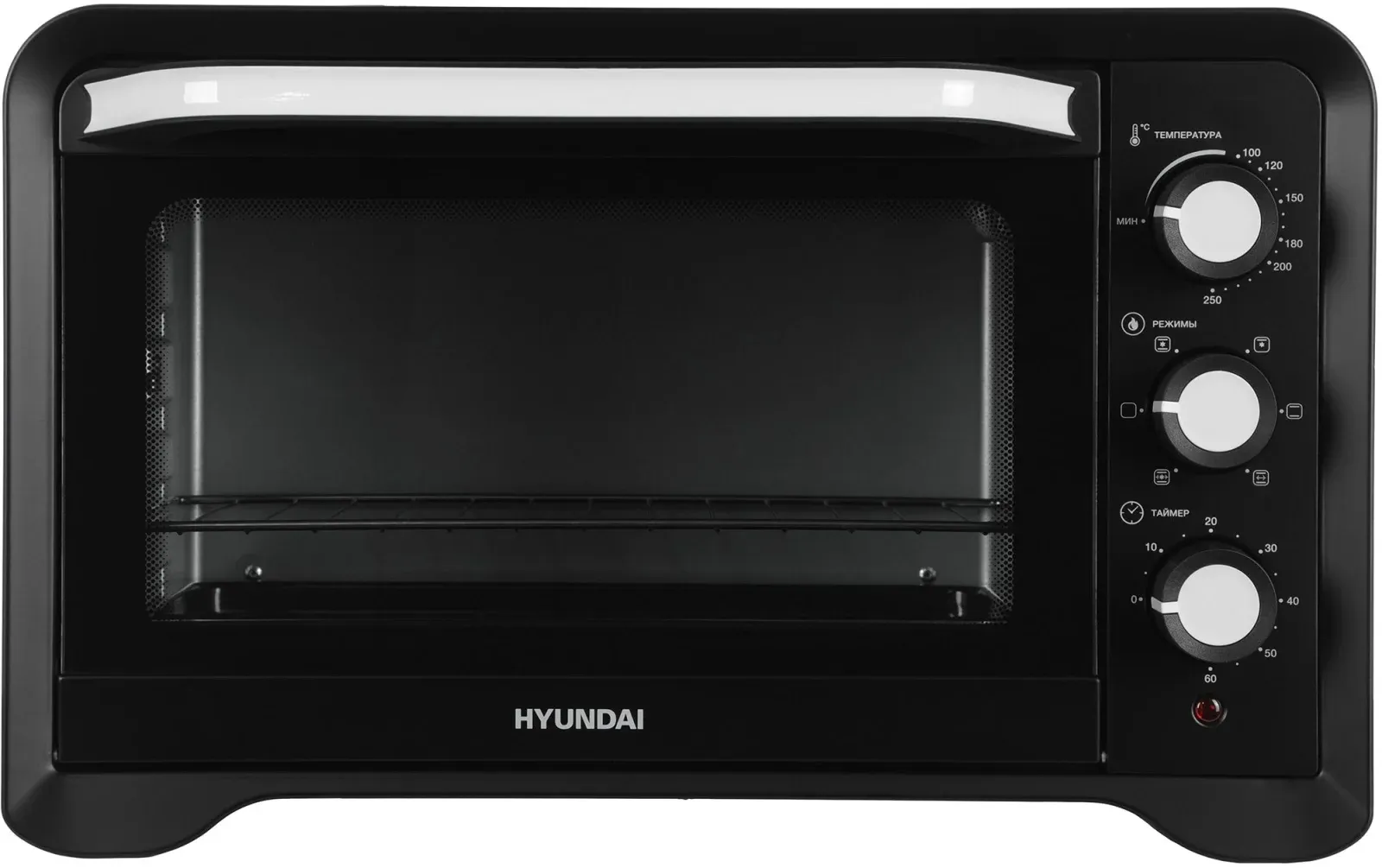 Мини-печь Hyundai MIO-HY094 35л. 1600Вт черный, 35 л - фото 6