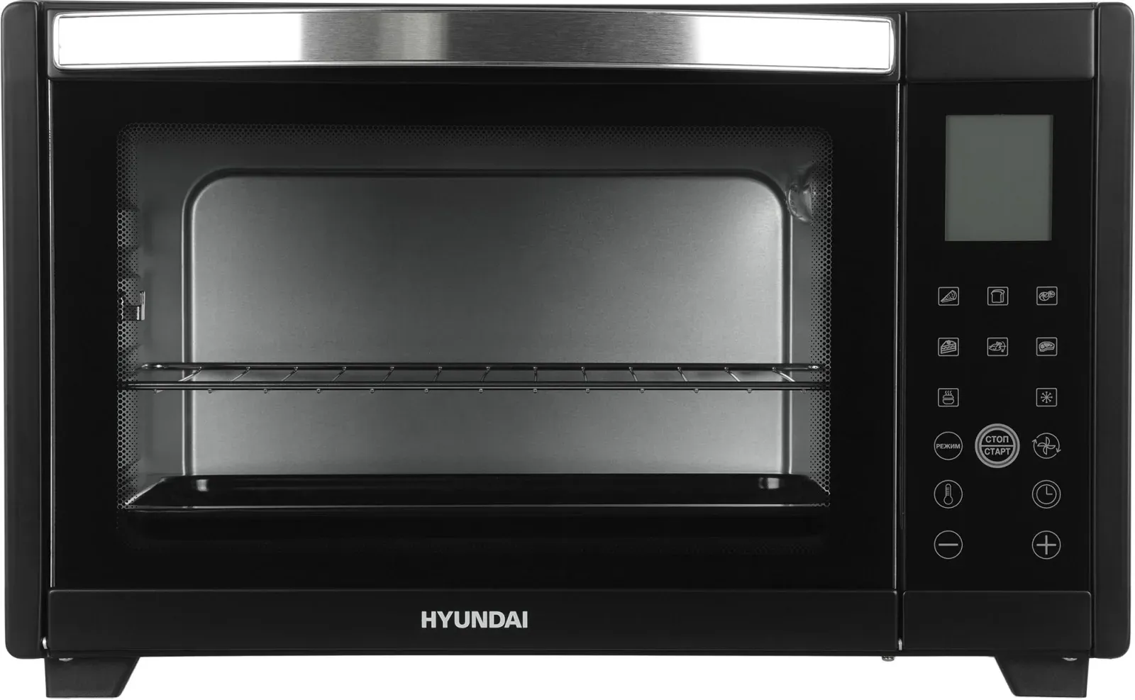 Мини-печь Hyundai MIO-HY097 35л. 1600Вт черный, 35 л - фото 2
