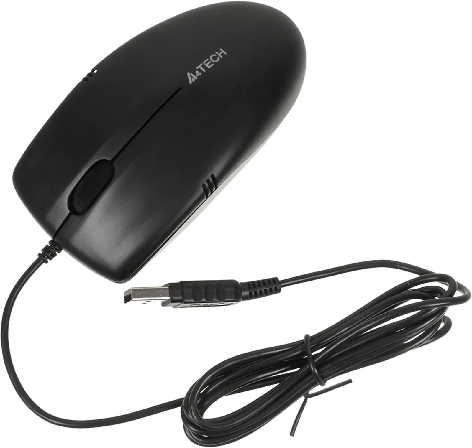 Мышь A4Tech OP-530NUS черный оптическая 1200dpi silent USB 2but - фото 7